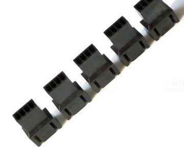 modDIY Male 4-Pin Fan Extension Connector (Molex #2510) with Pins