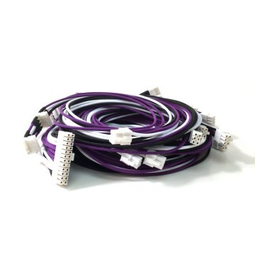 Corsair AX1200i Premium Single Sleeved Cable Set (Black/Purple/White)