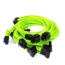 Corsair AXi HXi Premium Single Sleeved Modular Cables (Nvidia Green)