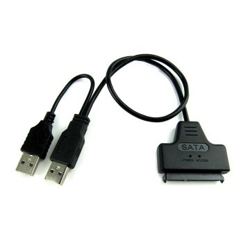 Hexin 2.5" SATA 22-Pin to USB Cable Adapter (SATA to USB 2.0)