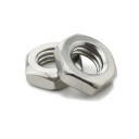 304 Stainless Steel Silver Hex Lock Nut