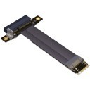NGFF M.2 Key M to PCIe x4 Gen3 8Gbps Extender Cable Adapter R42SF