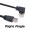 Premium Pure Copper 1000M CAT6 RJ45 Ethernet Cable 90 Degree Angled