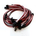 Corsair AX Series Single Sleeved Modular Cable Set (Black/Red/White)
