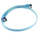 PC Modder UV Blue High Speed SATA Cable (50cm)