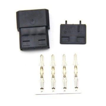 Standard 4-Pin Molex Connector with Pins (Male/Female Integrated)