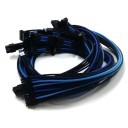 Seasonic Premium Tailor-made Modular Cables Set (Black/Blue/LightBlue)