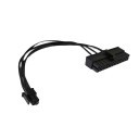 ASRock Server MicroFit 4 Pin to SilverStone 24 Pin Adapter Cable