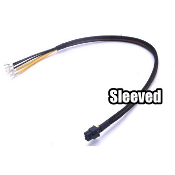 Gridseed PSU 12V 6 Pin PCI-E Power Sleeved Cable (50cm)