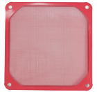 Evercool 80mm Red Anodized 8cm Fan Filter 