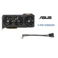 ASUS GPU 7 Pin to Single 4 Pin PWM 12v Fan Deshroud Adapter Cable