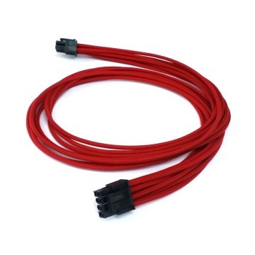 Corsair RM Series CPU 8-Pin Modular Power Supply PSU Single Sleeved Cables (Red)