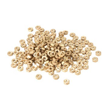 Dado Con Cappuccio Esagonale In Rame Ottone DIN 1587 Metrico M4 M5 M6