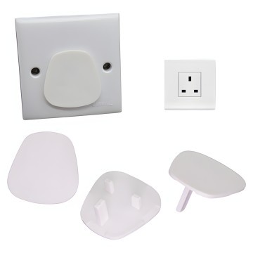 England UK AC Standard 2 Prong Wall Socket Protective Cover