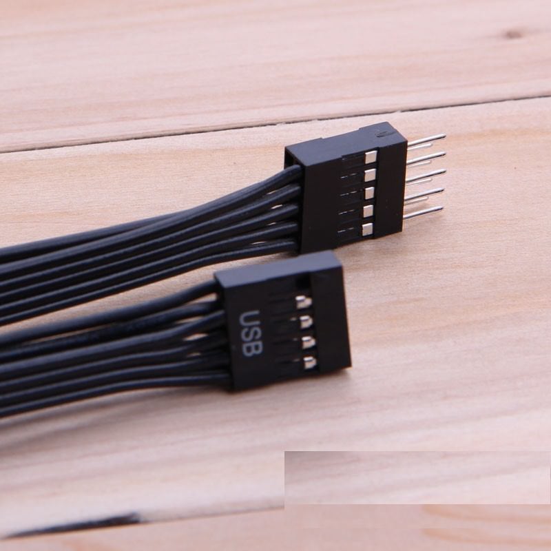 samlet set De er Karriere USB 2.0 10 Pin 5x2 Internal USB Extension Ribbon Cable - modDIY.com