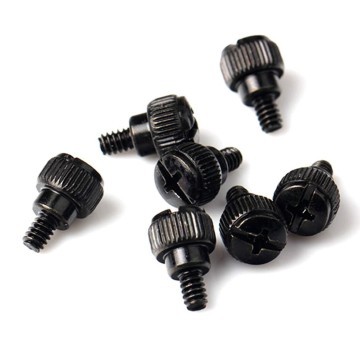 M3.5 x 5mm Black Thumb Screws
