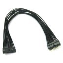 Premium Black Wire USB 3.0 20-Pin Male to Female Internal Extension Cable