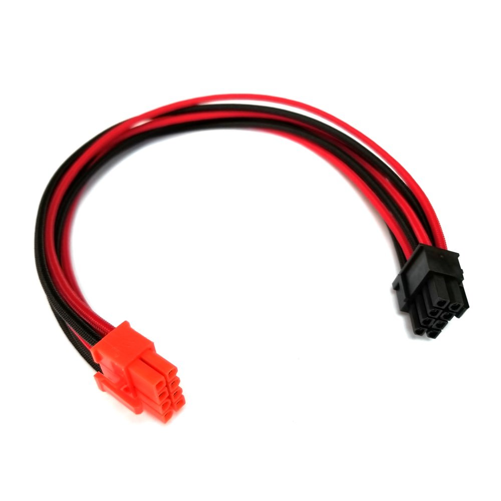 Cooler Power Modular PSU 8 Pin to 8 Pin PCIE Single Sleeved Cable