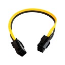 PCIE 6 Pin to 6 Pin Male to Male PCI Express Power Cable 30cm