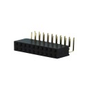 2.54mm Dupont 20 Pin Right Angle Motherboard Header Connector