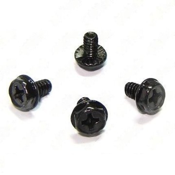 M3.5 x 6mm Black Screws (6#-32X6)