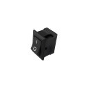Rectangle Rocker Switch - Black