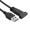 USB 3.1 Type A Male to USB 3.1 Type C Female Panel Mount Cable