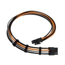 Ultra Soft Silicone Wire 8 Pin PCIE GPU Modular Cable for HDPLEX