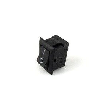 Rectangle Rocker Switch - Black