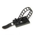 Adjustable Cable Clamp - Black (94mm)