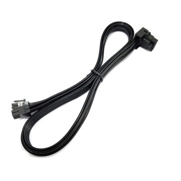 Angled 12VHPWR 600W PCIe 5.0 Dual 8 Pin to 16 Pin Power Cable for Corsair SHIFT