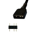 RGB 5V LED Light Strip 3 Pin Male to Male Connector