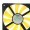 KEEP 12018 120mm x 18mm DC Brushless Orange Fan (DC12V 0.32A 2200RPM) A12018M12S