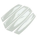Car Door Edge Guards Anti-collision Scratch Protection Strip Bumpers (White)