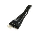 Internal USB 2.0mm and 2.54mm 10 Pin Header Male Splitter Cable 5cm