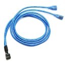 10-Pin USB Internal Header to USB Female Y Splitter Cable (100cm)