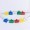 5-Color High Quality ID Tag Tie Wraps (120mm)