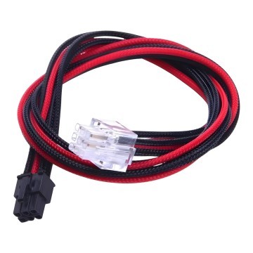 Premium Single Sleeved 9 Pin to 6 Pin PCIE Cable for Super Flower Kingwin