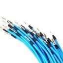 modDIY Pre-made 18AWG Sleeved Electrical Wire (Light Blue)