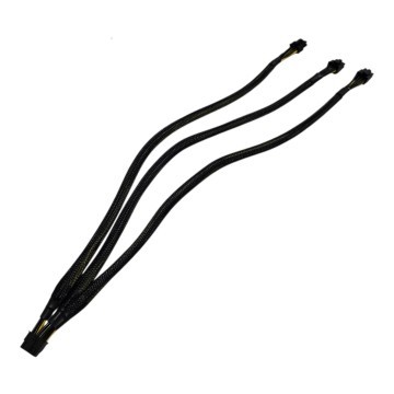 12VHPWR 12V-2X6 16 Pin to 3 x 8 Pin PCIE GPU Direct Power Cable