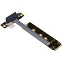 NGFF M.2 Key M to PCIe x1 Gen3 8Gbps Extender Cable Adapter R41SR