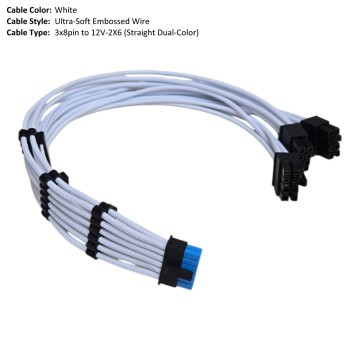 ATX 3.1 PCIe 5.1 H++ 12V-2X6 675W 12VHPWR 16 Pin Power Cable