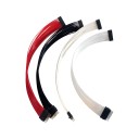 Premium Silver Wire USB 3.0 20 Pin Male to Female Internal Extension Cable