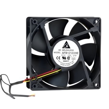 Delta 12038 120mm x 38mm Fan AFB1212VHE