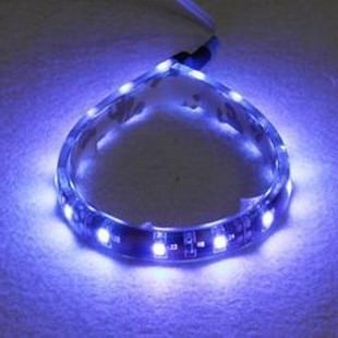 Custom Length Sleeved LED Light Strip - Blue