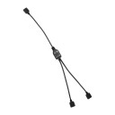 Computer Lighting 5V 3 Pin RGB Splitter Cable 1 to 2 Way Split 30cm