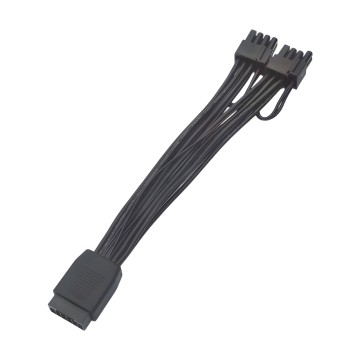ATX 3.0 PCIe 5.0 600W 12VHPWR 16 Pin to Dual 8 Pin PCIE Adapter Cable