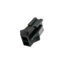 PSU Modular Power Supply 2 Pin Male Connector with Pins Black