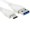 USB 3.1 Type A Male to USB C Type C Male Adapter Cable White