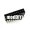 20-Pin ATX Power Male Header Connector - 90% Angled - Black